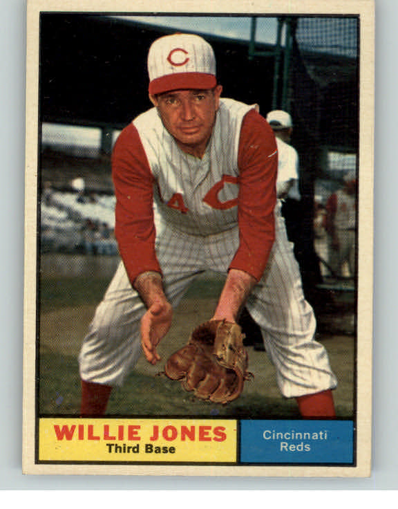 1961 Topps Baseball #497 Willie Jones Reds EX-MT/NR-MT 395992