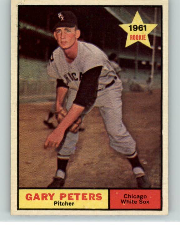 1961 Topps Baseball #303 Gary Peters White Sox EX-MT/NR-MT 396044