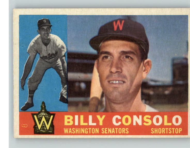 1960 Topps Baseball #508 Billy Consolo Senators EX-MT 396206