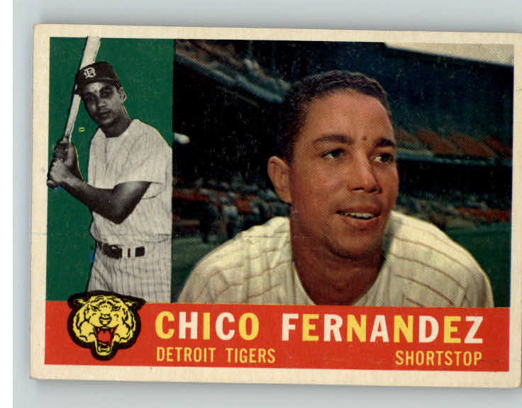 1960 Topps Baseball #314 Chico Fernandez Tigers EX-MT 396359