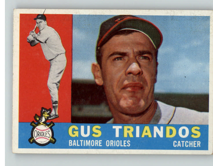 1960 Topps Baseball #060 Gus Triandos Orioles EX-MT 396425