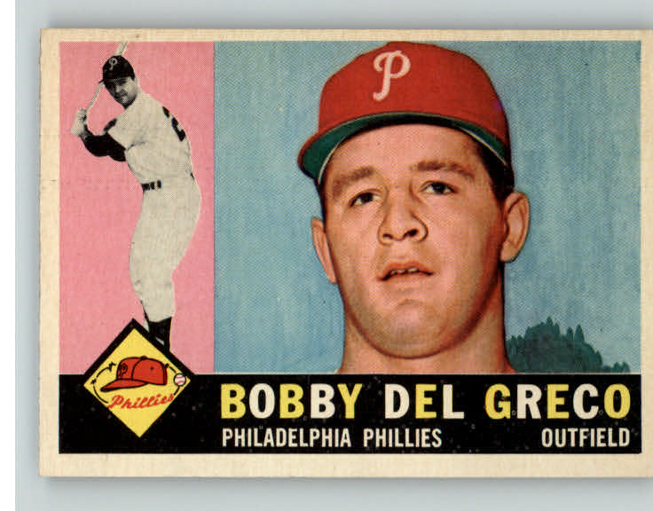 1960 Topps Baseball #486 Bobby Del Greco Phillies NR-MT 396458