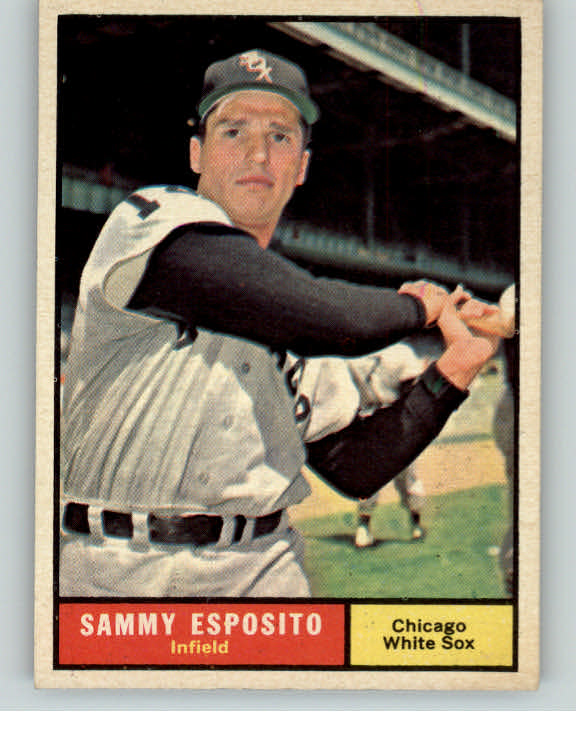 1961 Topps Baseball #323 Sammy Esposito White Sox EX-MT/NR-MT 396634