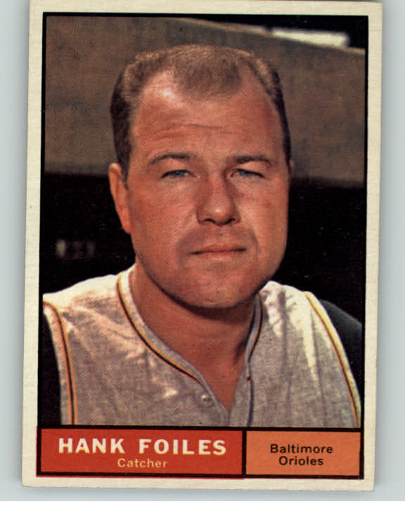 1961 Topps Baseball #277 Hank Foiles Orioles EX-MT/NR-MT 396656