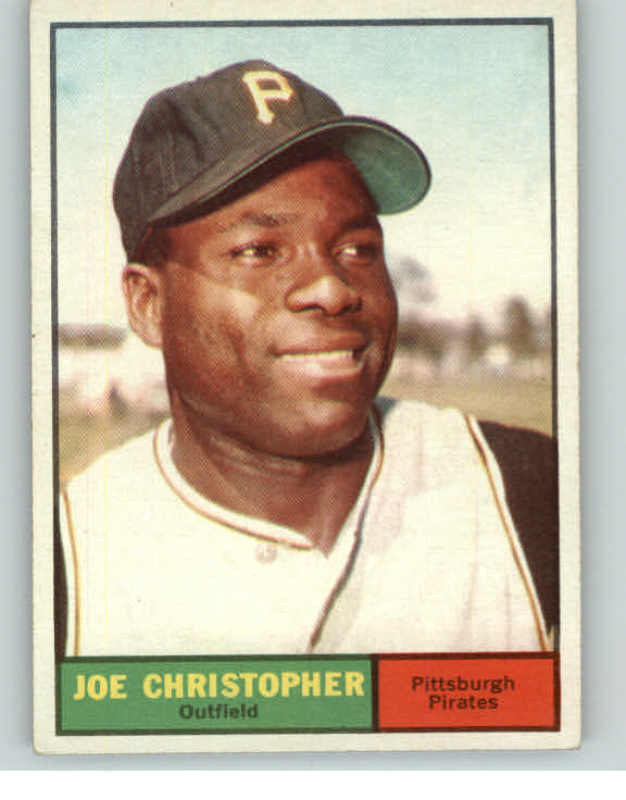1961 Topps Baseball #082 Joe Christopher Pirates EX-MT/NR-MT 396783