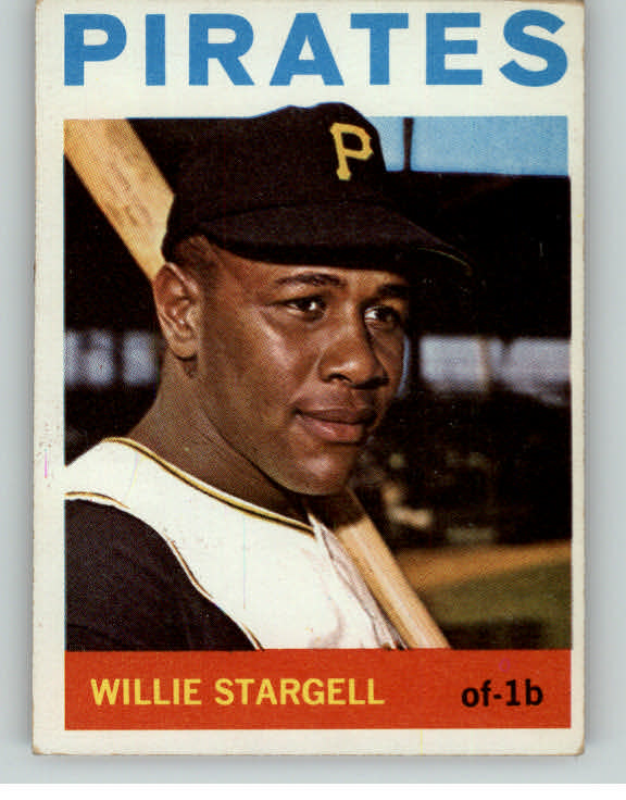 1964 Topps Baseball #342 Willie Stargell Pirates EX+/EX-MT 396838