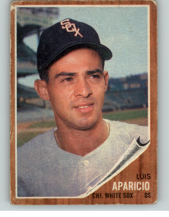 1962 Topps Baseball #325 Luis Aparicio White Sox VG 396851
