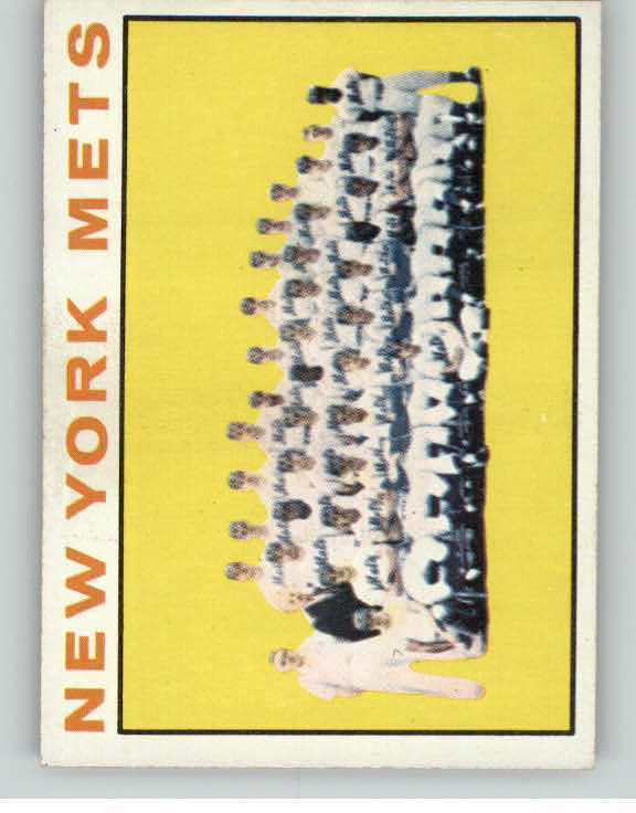 1964 Topps Baseball #027 New York Mets Team EX+/EX-MT 396884
