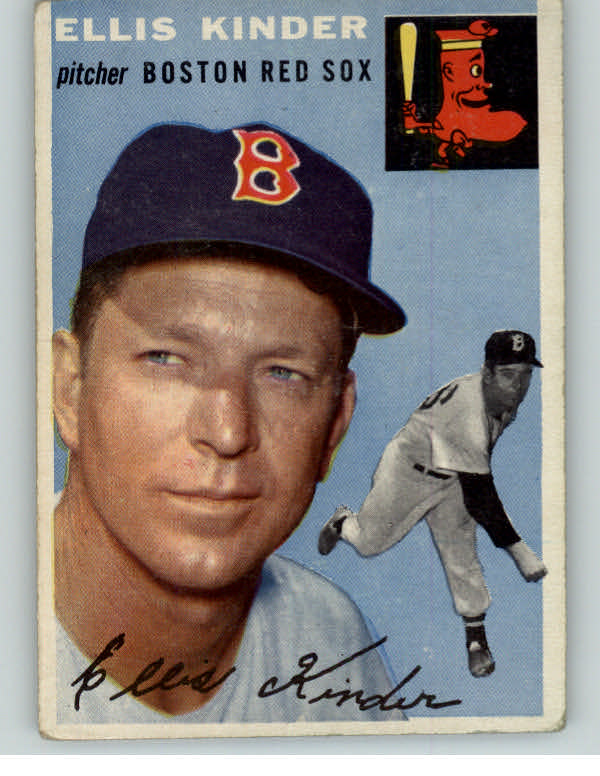 1954 Topps Baseball #047 Ellis Kinder Red Sox EX 397072