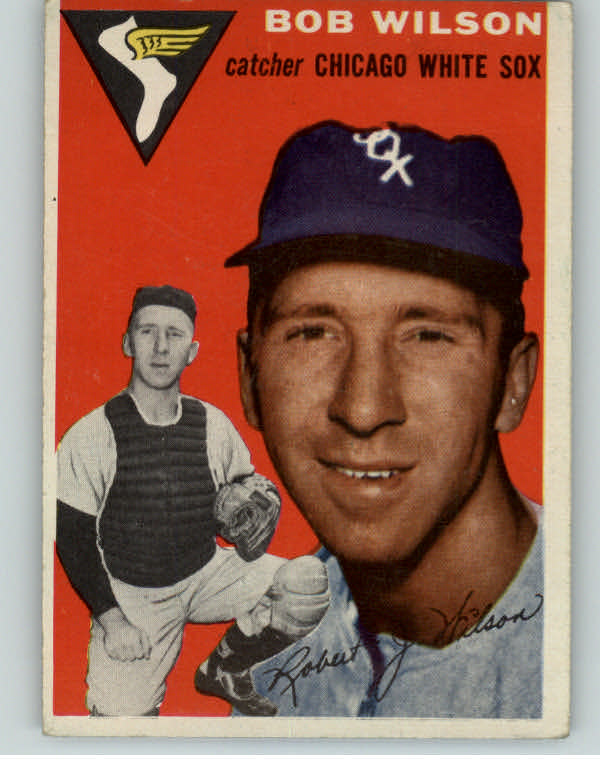 1954 Topps Baseball #058 Bob Wilson White Sox VG-EX 397079