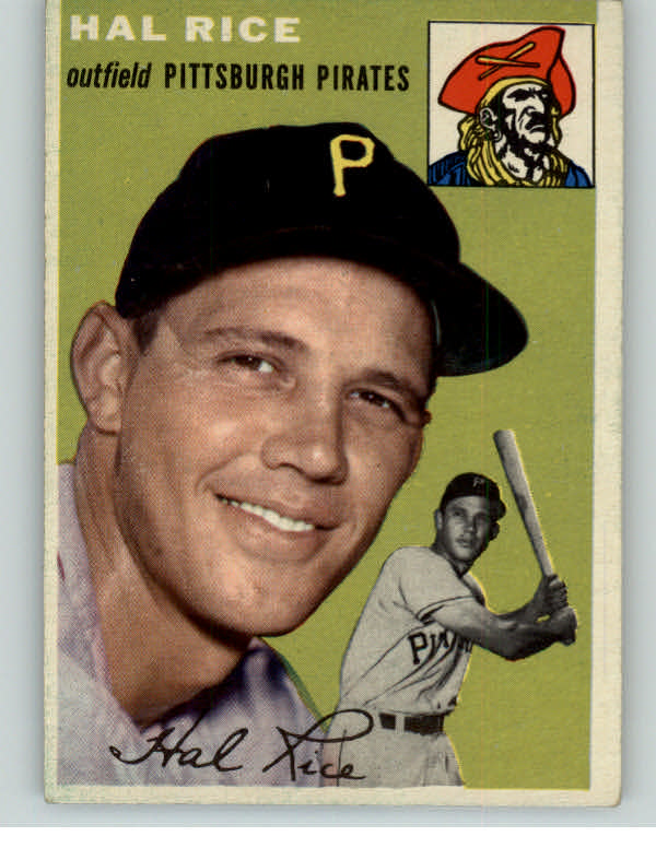 1954 Topps Baseball #095 Hal Rice Pirates EX-MT 397103