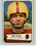 1954 Bowman Football #073 Hugh Taylor Washington EX-MT 397374