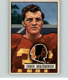 1951 Bowman Football #035 Chuck Drazenovich Washington EX-MT 397737
