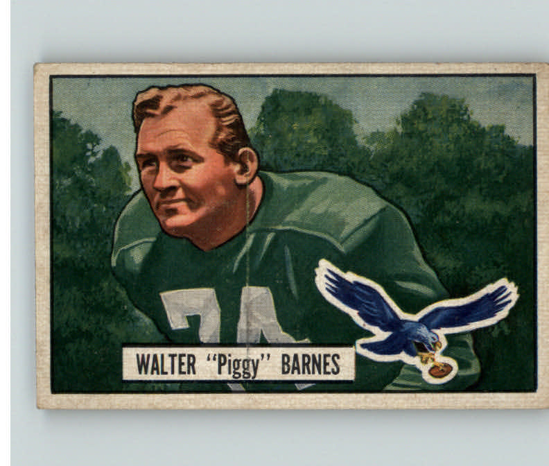 1951 Bowman Football #048 Walter Barnes Eagles EX-MT 397742