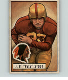 1951 Bowman Football #070 Pete Stout Washington EX-MT 397754