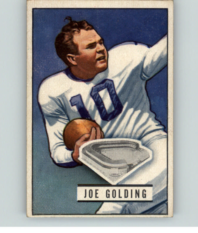 1951 Bowman Football #115 Joe Golding Yanks EX-MT 397775