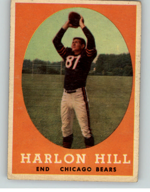 1958 Topps Football #080 Harlon Hill Bears VG 398141