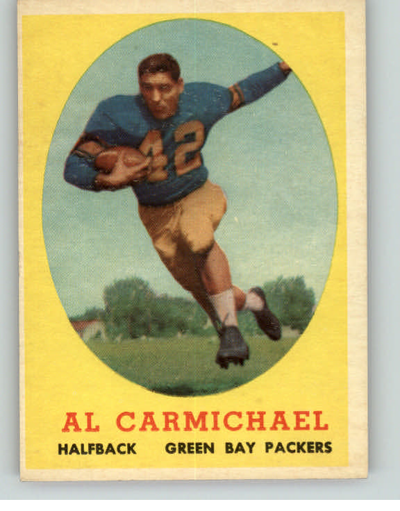 1958 Topps Football #031 Al Carmichael Packers EX-MT 398218