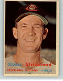 1957 Topps Baseball #263 George Strickland Indians EX-MT 398329
