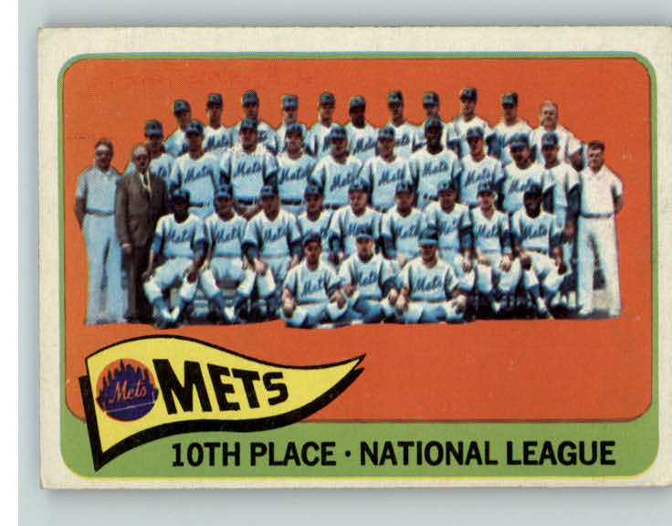 1965 Topps Baseball #551 New York Mets Team VG-EX 398626