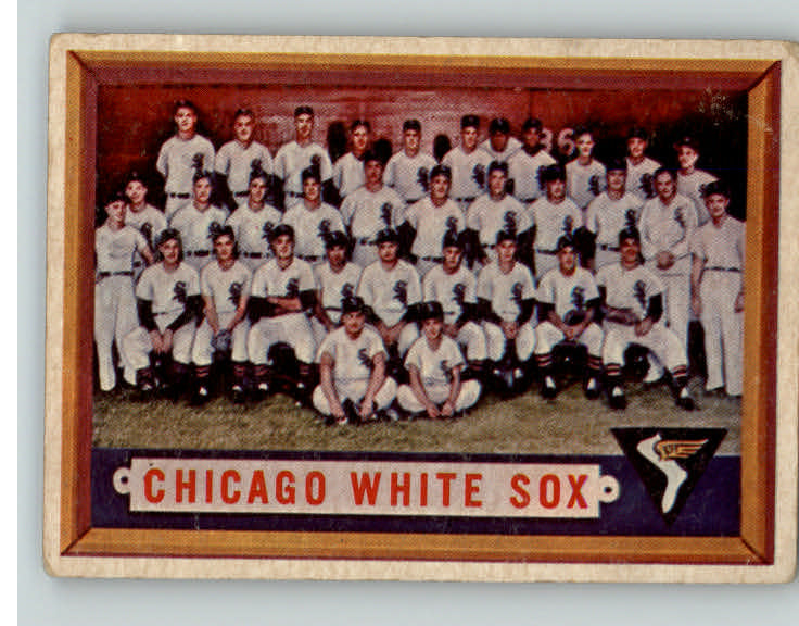 1957 Topps Baseball #329 Chicago White Sox Team VG-EX 398635