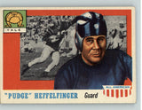 1955 Topps Football #018 Pudge Heffelfinger Yale EX-MT 398670