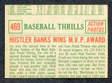 1959 Topps Baseball #469 Ernie Banks IA Cubs NR-MT Back Miscut 398898
