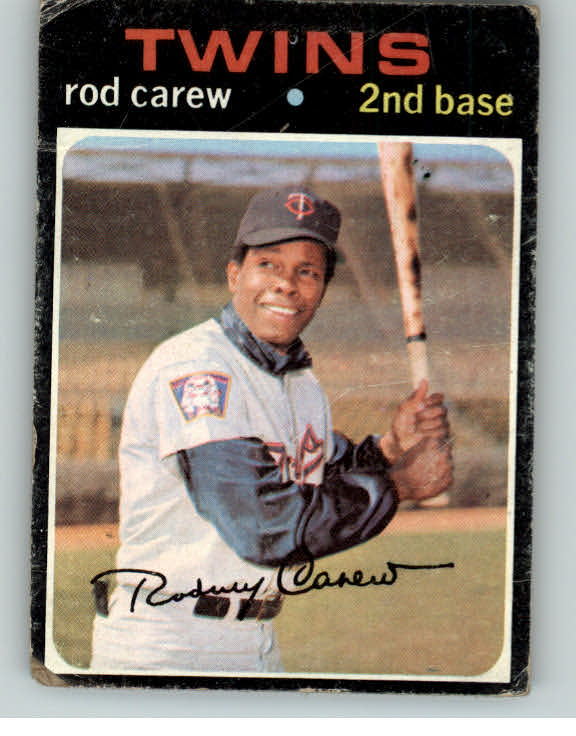 1971 Topps Baseball #210 Rod Carew Twins VG 398943