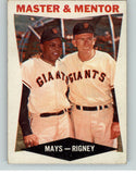 1960 Topps Baseball #007 Willie Mays Bill Rigney EX-MT 399035
