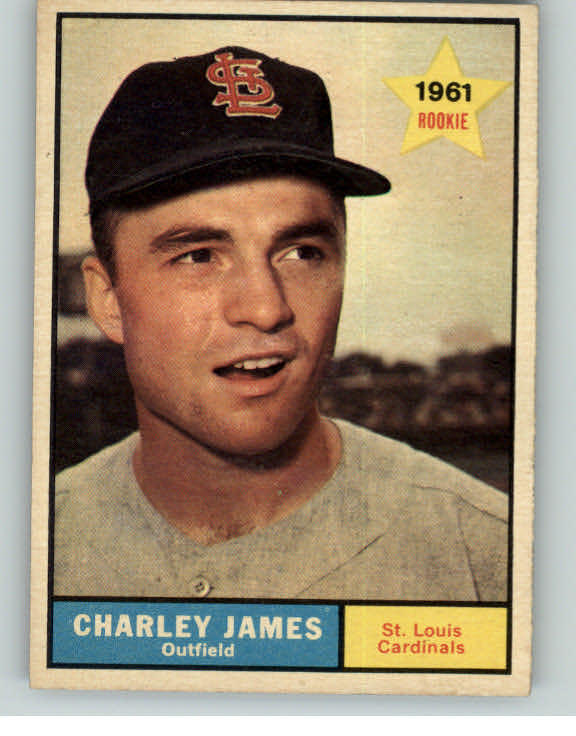1961 Topps Baseball #561 Charley James Cardinals EX-MT/NR-MT 399652