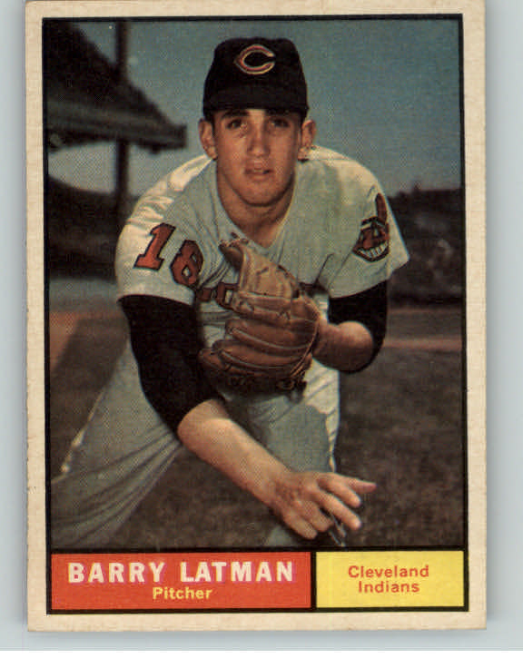 1961 Topps Baseball #560 Barry Latman Indians NR-MT 399662