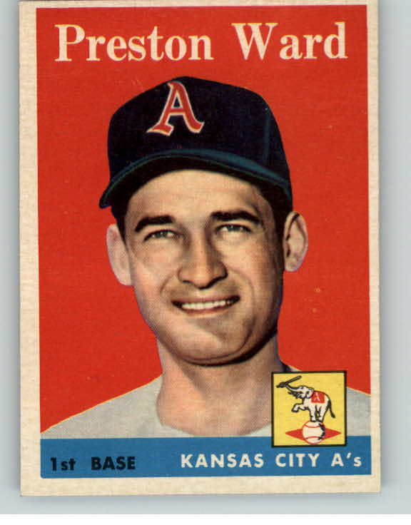 1958 Topps Baseball #450 Preston Ward A's NR-MT 399759
