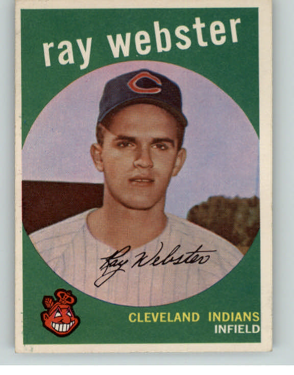 1959 Topps Baseball #531 Ray Webster Indians EX-MT 399818