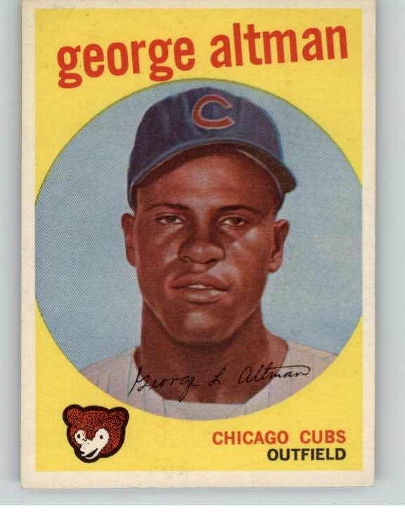 1959 Topps Baseball #512 George Altman Cubs EX-MT 399823