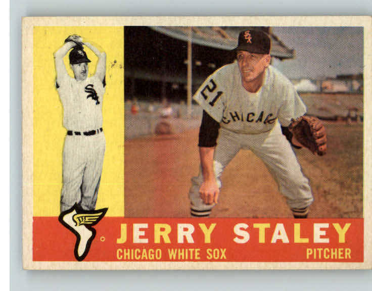 1960 Topps Baseball #510 Jerry Staley White Sox EX-MT 399884