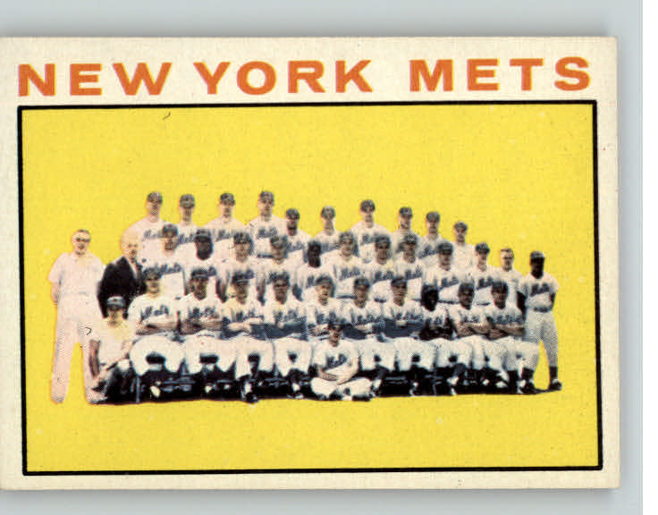 1964 Topps Baseball #027 New York Mets Team NR-MT 399938