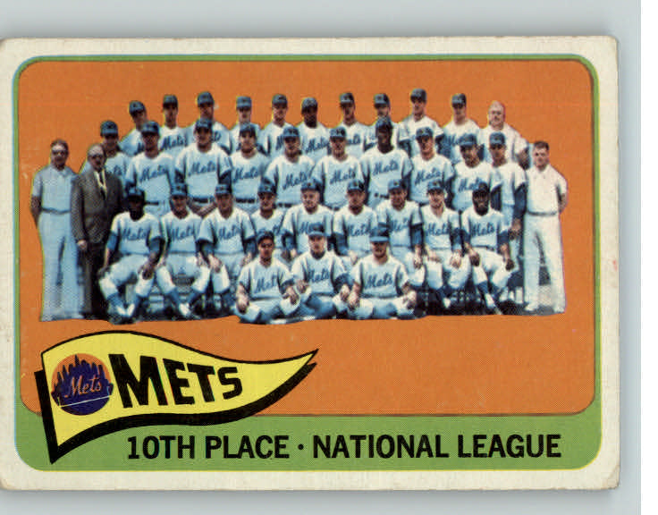 1965 Topps Baseball #551 New York Mets Team VG-EX 399939