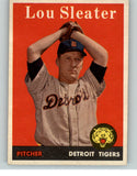 1958 Topps Baseball #046 Lou Sleater Tigers NR-MT