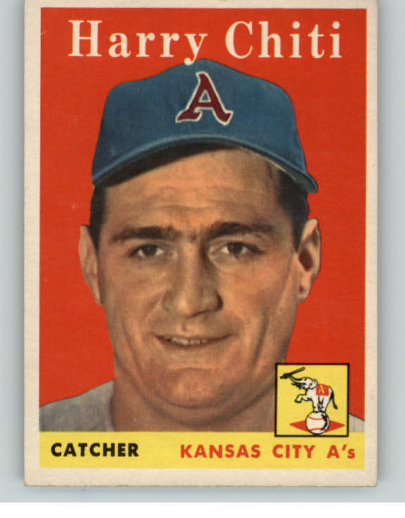 1958 Topps Baseball #119 Harry Chiti A's NR-MT