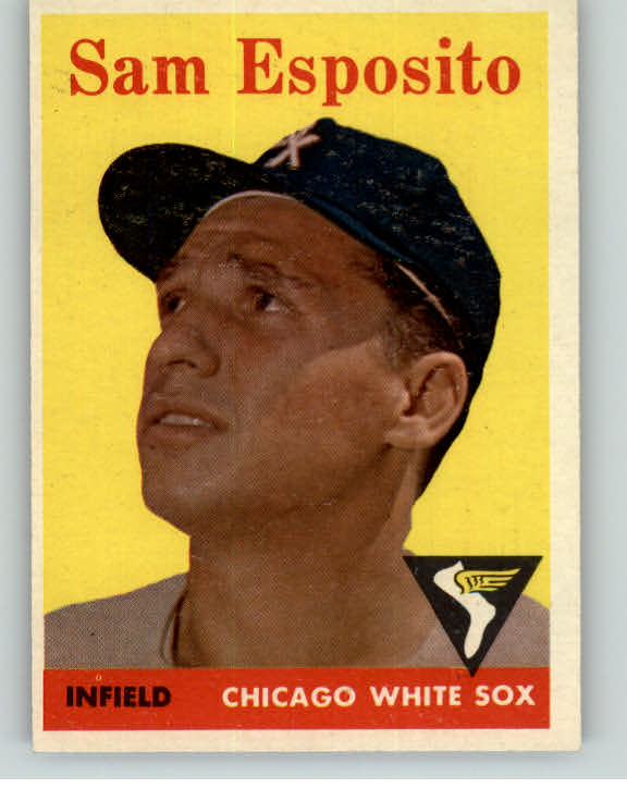 1958 Topps Baseball #425 Sam Esposito White Sox EX-MT