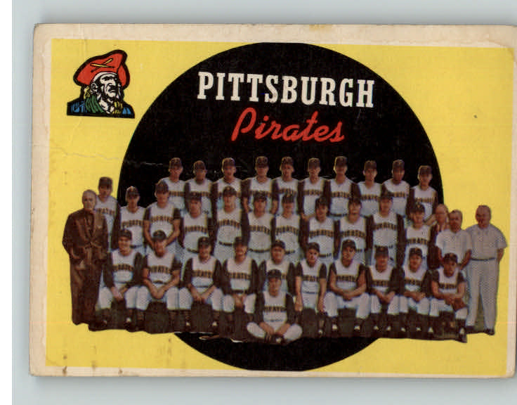 1959 Topps Baseball #528 Pittsburgh Pirates Team GD-VG 400303