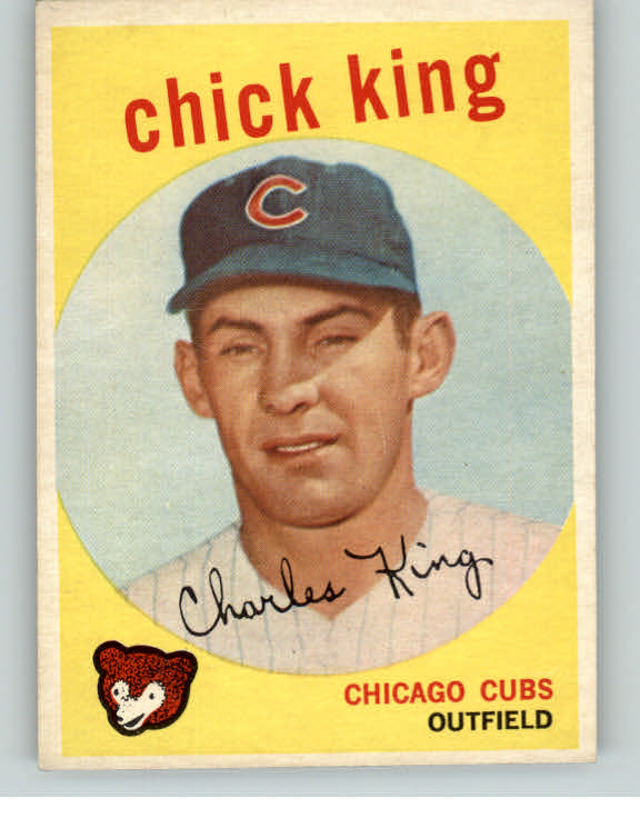 1959 Topps Baseball #538 Chick King Cubs EX-MT 400305