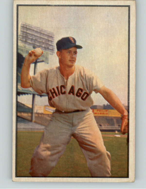 1953 Bowman Color Baseball #018 Nellie Fox White Sox VG-EX 400606