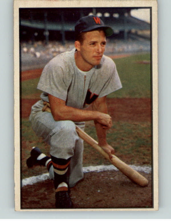 1953 Bowman Color Baseball #015 Jim Busby Senators EX-MT 400646