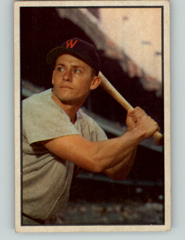 1953 Bowman Color Baseball #034 Gil Coan Senators EX-MT 400653