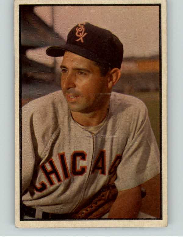 1953 Bowman Color Baseball #137 Sam Dente White Sox VG 400914