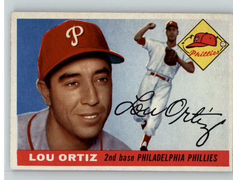 1955 Topps Baseball #114 Lou Ortiz Phillies NR-MT 401282
