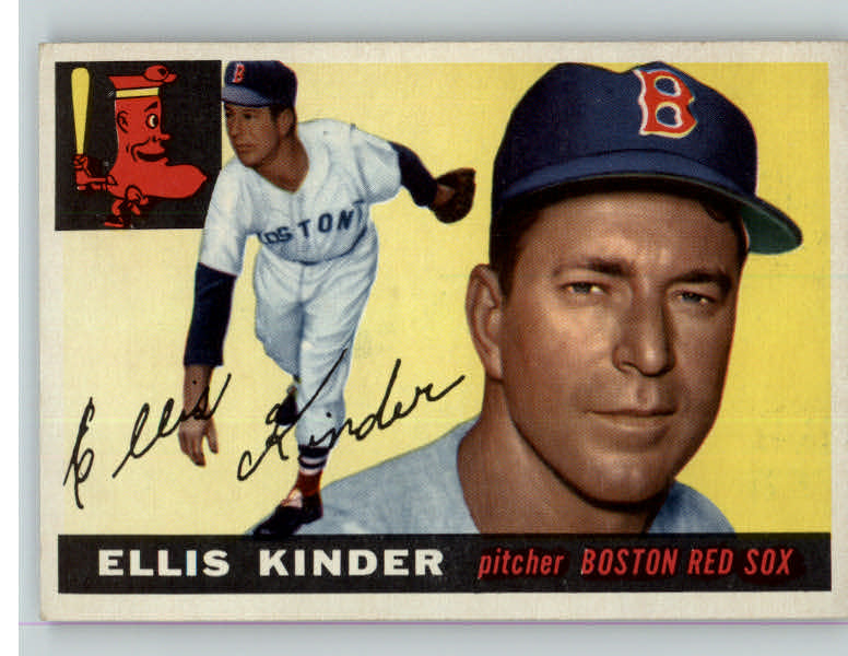 1955 Topps Baseball #115 Ellis Kinder Red Sox NR-MT 401283