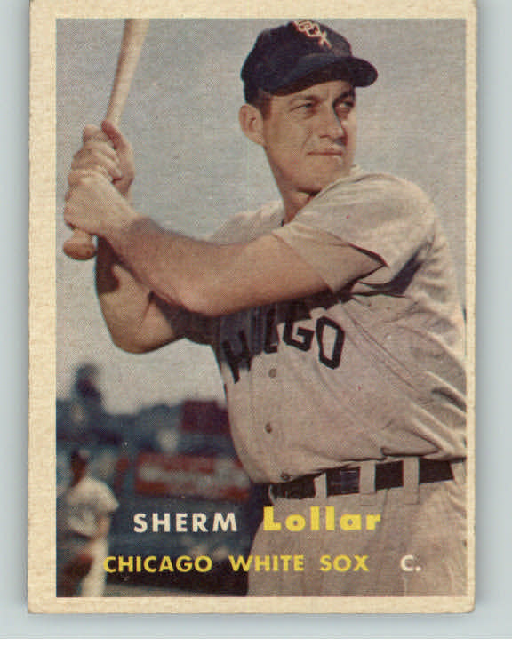 1957 Topps Baseball #023 Sherm Lollar White Sox EX 401606