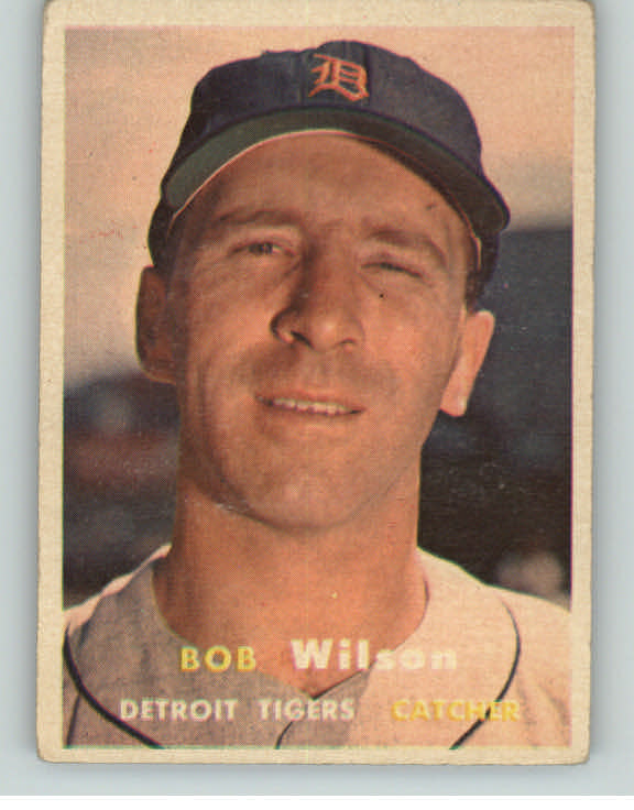 1957 Topps Baseball #019 Bob Wilson Tigers VG-EX 401667